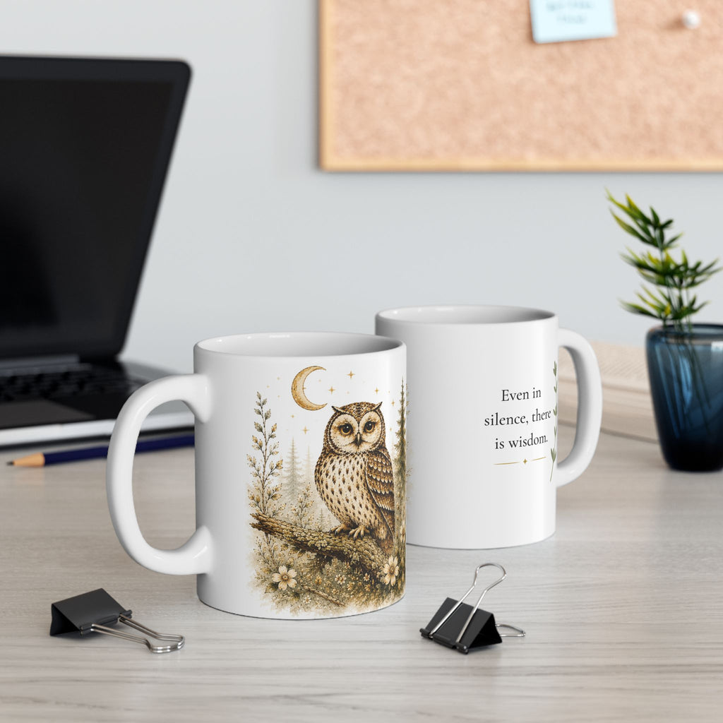 Owl Coffee Mug — Inspirational (11oz)